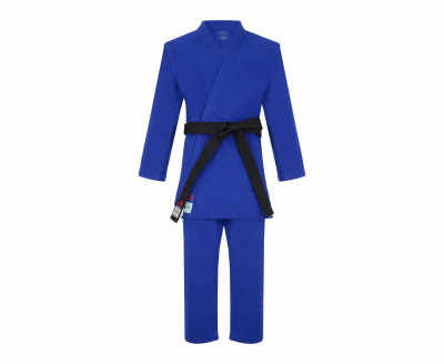 Кимоно для дзюдо Adidas Champion III IJF Slim Fit Green Label J-IJFB3-1 синий