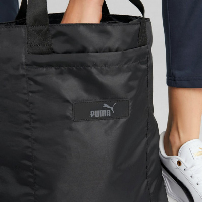 Сумка шоппер Core Pop Shopper, полиэстер Puma 07985701 черный