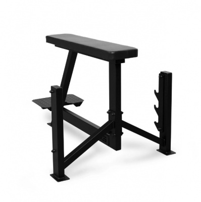 Скамья для тяги штанги лёжа Bronze Gym PARTNER BG-AL-308 | Premium Fitness