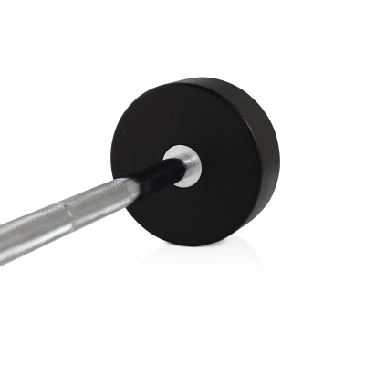 Штанга прямая обрезиненная 30кг UnixFit PRO BBRND30PBK