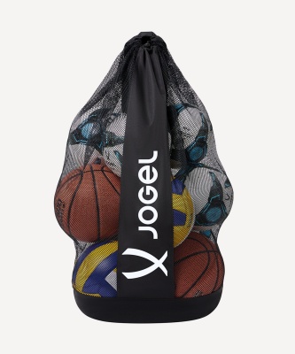 Сетка для мячей Jogel TEAM Ball Bag 10, черный
