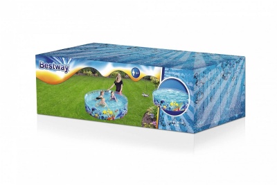 Каркасный детский бассейн круглый 183х38см Bestway Одиссея 55030