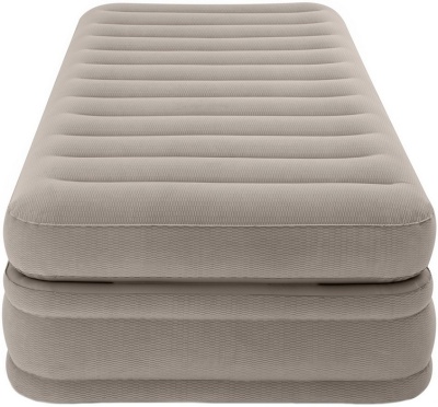 Надувная кровать Intex Prime Comfort Elevated Airbed 152х203х51см, встроенный насос 220V 64446