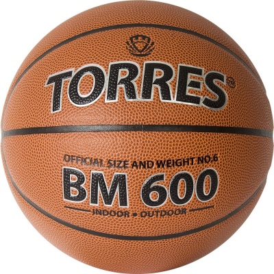 Мяч баскетбольный Torres BM600 B32026 р.6