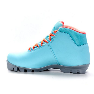 Лыжные ботинки SNS Spine Smart Lady 457/6M бирюзовый/белый