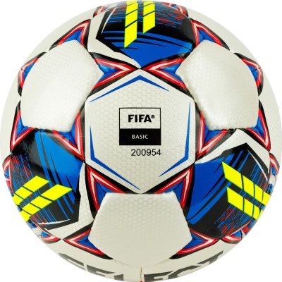 Мяч футзальный Select Futsal Mimas 1053460005, р.4, BASIC, 32 пан, гл.ПУ, руч.сш, бел-сине-красный
