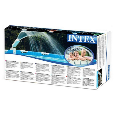Светодиодный фонтан Intex 28089 4 цвета: белый, красный, голубой и зеленый