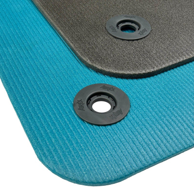 Гимнастический коврик Airex Fitline 140 с люверсами FITLINE140CH_FLE02 темно-серый