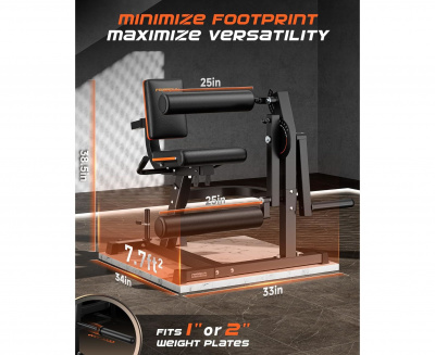 Тренажер для разгибания и сгибания ног DFC D030 | Premium Fitness