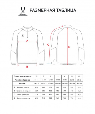 Джемпер тренировочный Jogel PREMIER PerFormDRY Training 1/4 Zip Fleece Top, синий