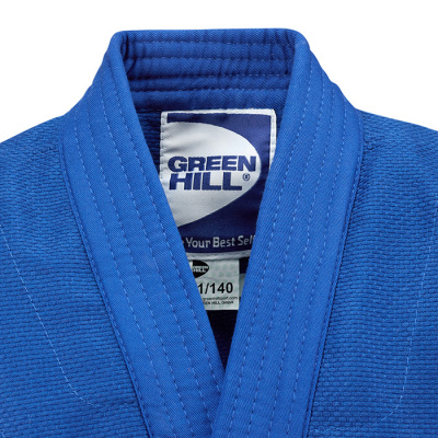 Кимоно Дзюдо Green Hill Junior JSJ-10227, синее