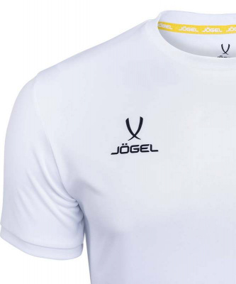Футболка футбольная Jogel JFT-1020-018, белый/серый