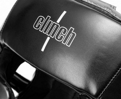 Шлем боксерский Clinch Contender C226 черно-серый