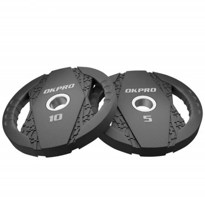 Диск олимпийский обрезиненный 20 кг OKPRO OK2005C-2000