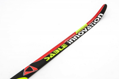 Лыжи Комплект 75 мм STC STEP Innovation black/red/green