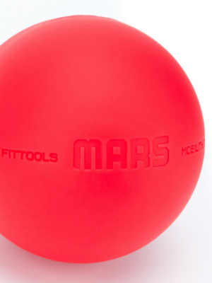 Мяч для МФР 9см одинарный (без коробки) Original Fit.Tools FT-MARS-RED-DSC красный