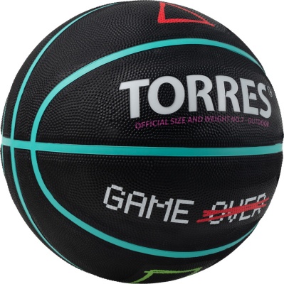Мяч баскетбольный Torres Game Over B023117 р.7