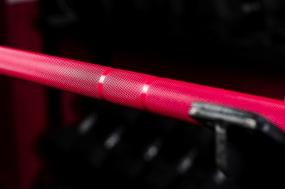 Гриф для штанги L2010мм, D50мм YouSteel Training Bar XF-15, 15кг розовый + хром