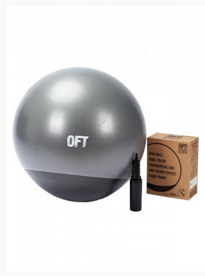 Мяч гимнастический d55 см профессиональный Original Fit.Tools FT-GTTPRO-55 двухцветный