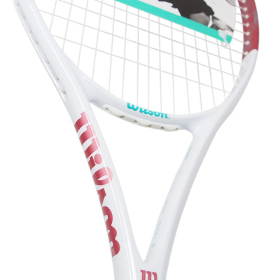 Ракетка для большого тенниса, для любителей, композит, со струнами Wilson Allure 105WR187010U2 бело-красно-синий