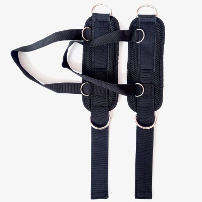 Тягя мягкая для ног Onesize Sportex E42108 черный