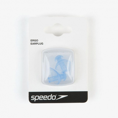 Беруши Speedo Ergo Earplug 8-703380309, one size, синие, полипропилен/резина