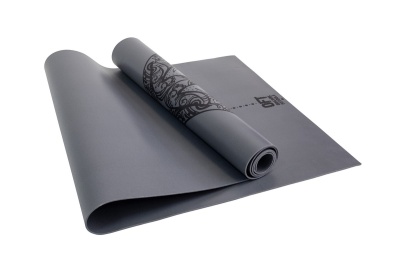 Коврик для йоги 183x61,5x0,25 см., в сумке с ремешком Original Fit.Tools FT-TYM025-GY серый