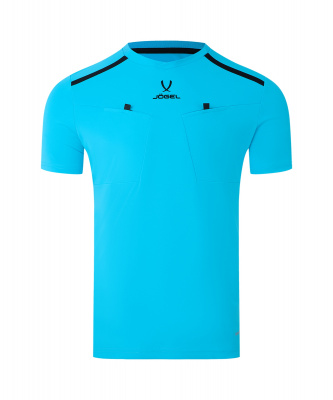 Футболка судейская Jogel DIVISION PerFormDRY Referee Tee, голубой