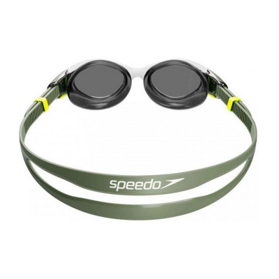 Очки для плавания Speedo Biofuse 2.0 POL GOG AF 8-00445917603 дымчатые линзы, белая оправа