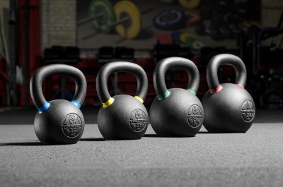 Гиря тренировочная 40кг, с цветной меткой YouSteel