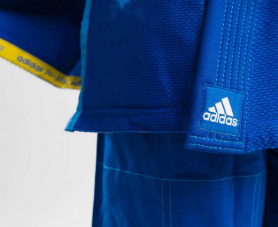 Кимоно для джиу-джитсу Adidas Challenge 2.0 синее JJ350B
