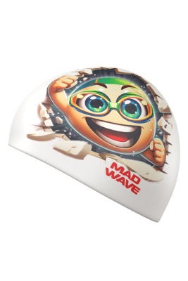Силиконовая шапочка Mad Wave Smile HQ M0554 43 0 00W