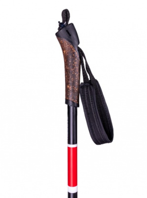 Палки Vuokatti Black/Red гибрид 35/65