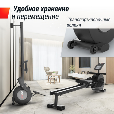 Гребной тренажер UnixFit Techno Rower 360 RMM360