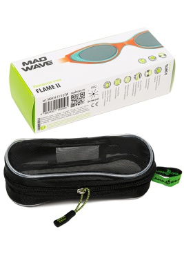Очки для плавания юниорские Mad Wave Flame II junior M0434 11 0 07W оранжевый