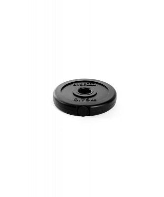 Диск пластиковый 0,75 кг, d26 мм BaseFit BB-203 черный