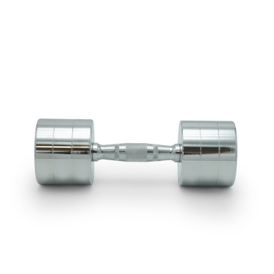 Гантель круглая хромированная 8 кг UnixFit PRO DBRND8PCEx2 2 шт