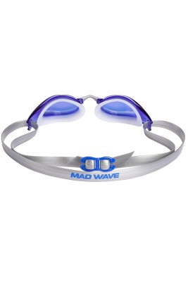 Стартовые очки Mad Wave Forward rainbow M0454 08 0 12W серебро