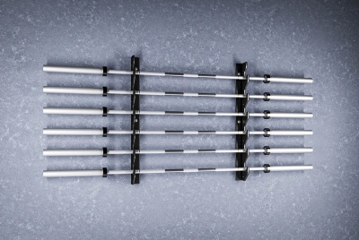 Кронштейны настенный YouSteel для 6-ми грифов с пластиком