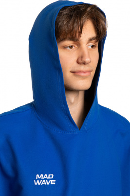 Пончо-полотенце из микрофибры Mad Wave Microfibre poncho towel M0974 01 7 04W синий