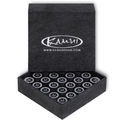 Наклейка для кия Kamui Clear Black d14мм Soft 1шт 06670