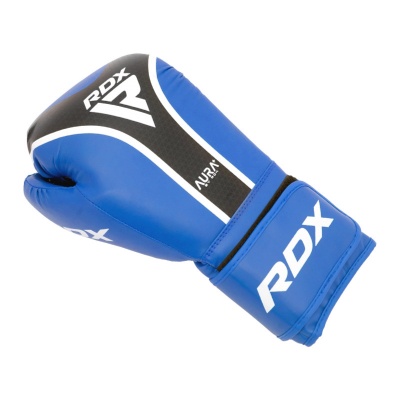 Перчатки RDX Aura Plus T-17 BGR-T17UB-14OZ+ синий\черный