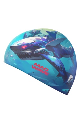 Силиконовая шапочка Mad Wave Shark HQ M0554 42 0 00W