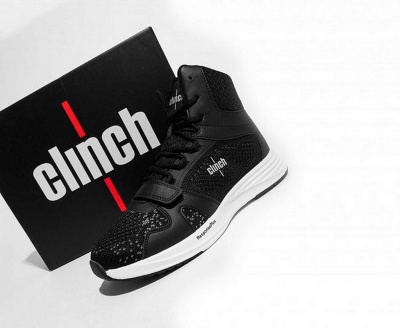 Боксерки Clinch Training C422 черно-белый