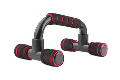 Упоры для отжиманий (пара) Start Up ЕСЕ 04 black\red