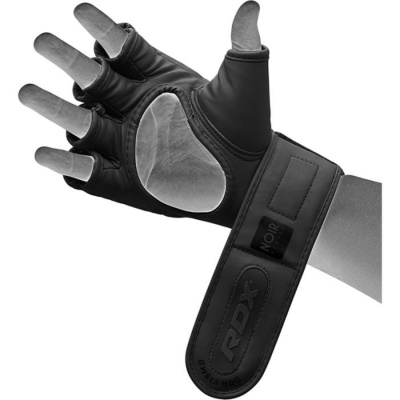 Перчатки тренировочные RDX Grappling F15 GGR-F15MB черный матовый