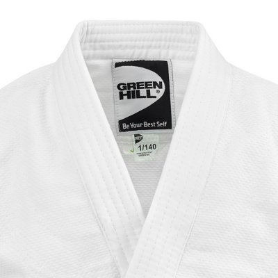 Кимоно Дзюдо Green Hill Junior JSJ-10226, белое