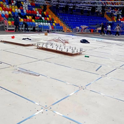 Помост для спортивной гимнастики пружинный GymSport STRONG 9х9 для ковра 9х9