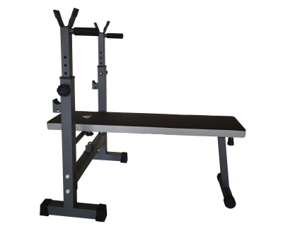 Скамья со стойками под штангу DFC D322 | Premium Fitness