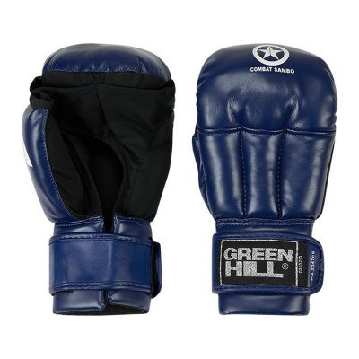 Перчатки Green Hill Combat Sambo PG-2047cs синий